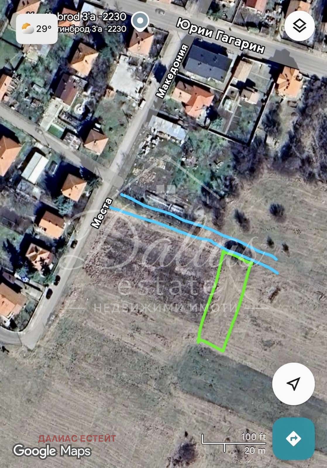 Продава ПАРЦЕЛ, гр. Костинброд, област София област, снимка 3 - Парцели - 56195738