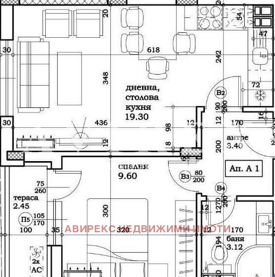 Продава  2-стаен град Пловдив , Кючук Париж , 60 кв.м | 27503637 - изображение [2]