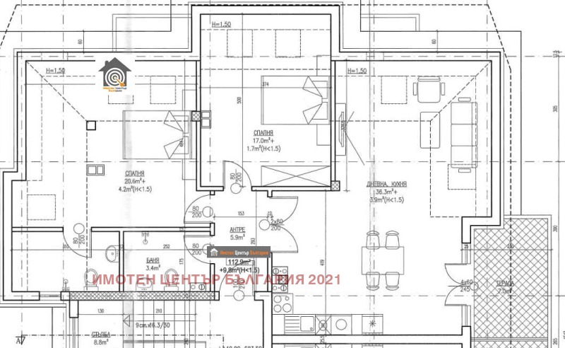 Продава 3-СТАЕН, гр. София, Карпузица, снимка 11 - Aпартаменти - 48660235