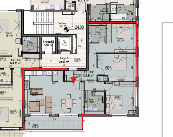 Продава 4-СТАЕН, гр. София, Манастирски ливади, снимка 1 - Aпартаменти - 48603721