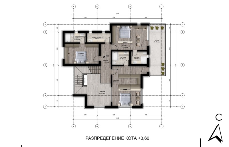 Продава КЪЩА, гр. София, с. Панчарево, снимка 7 - Къщи - 52389284