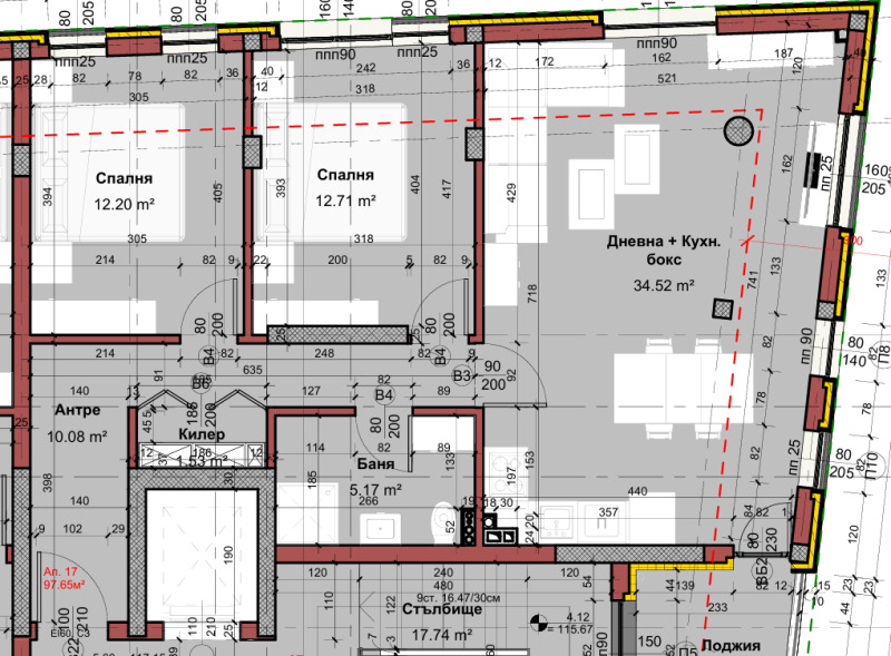 Продава  2-стаен град Варна , Изгрев , 87 кв.м | 37654526 - изображение [10]