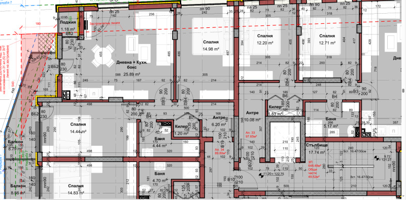 Продава  2-стаен град Варна , Изгрев , 87 кв.м | 37654526 - изображение [12]