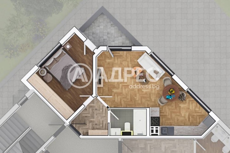 Продава  2-стаен, град София, Овча купел 1 •  137 918 EUR • ID 52525130 — holmes.bg - [1] 
