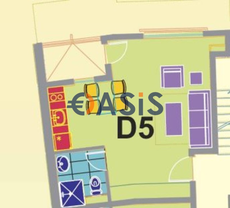 Продава  1-стаен област Бургас , гр. Созопол , 44 кв.м | 21423984 - изображение [6]