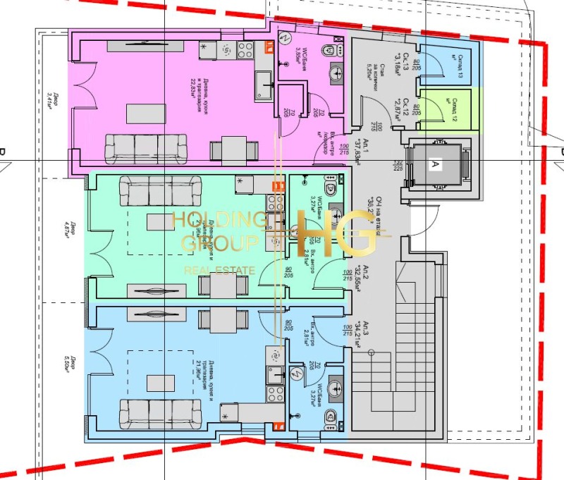 Продава 1-СТАЕН, гр. Варна, м-т Ален мак, снимка 3 - Апартаменти - 52697463