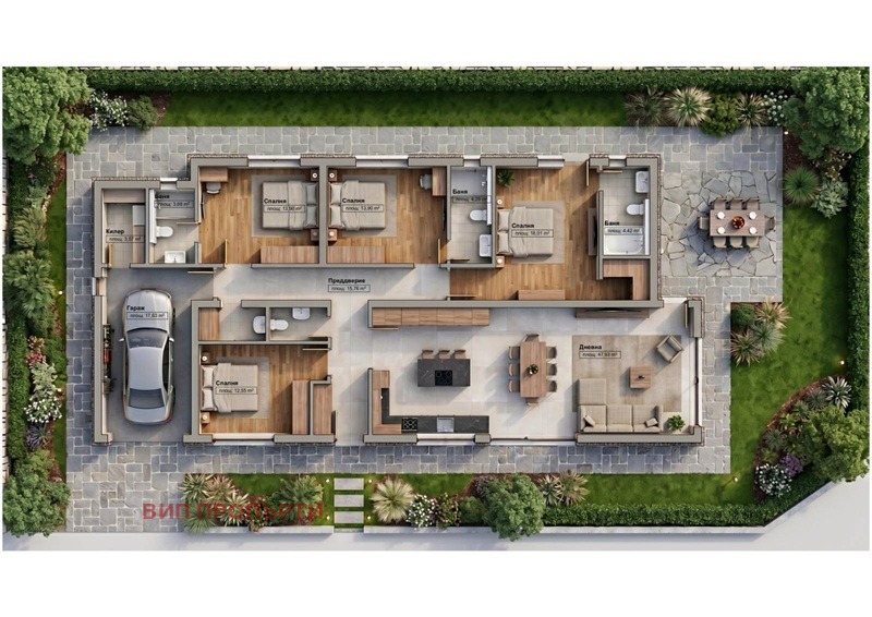 Продава КЪЩА, с. Марково, област Пловдив, снимка 5 - Къщи - 54820538