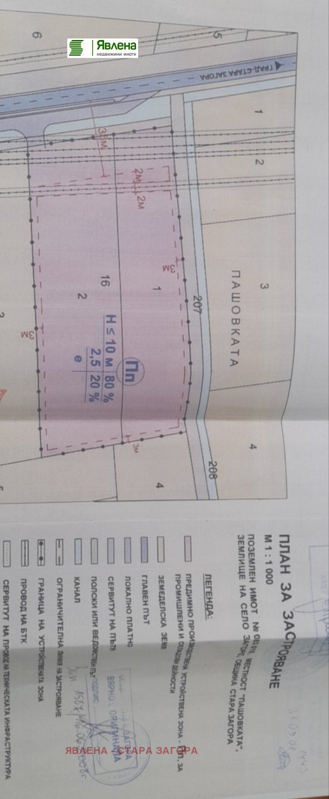 Продава ПАРЦЕЛ, гр. Стара Загора, Кольо Ганчев, снимка 2 - Парцели - 52467907