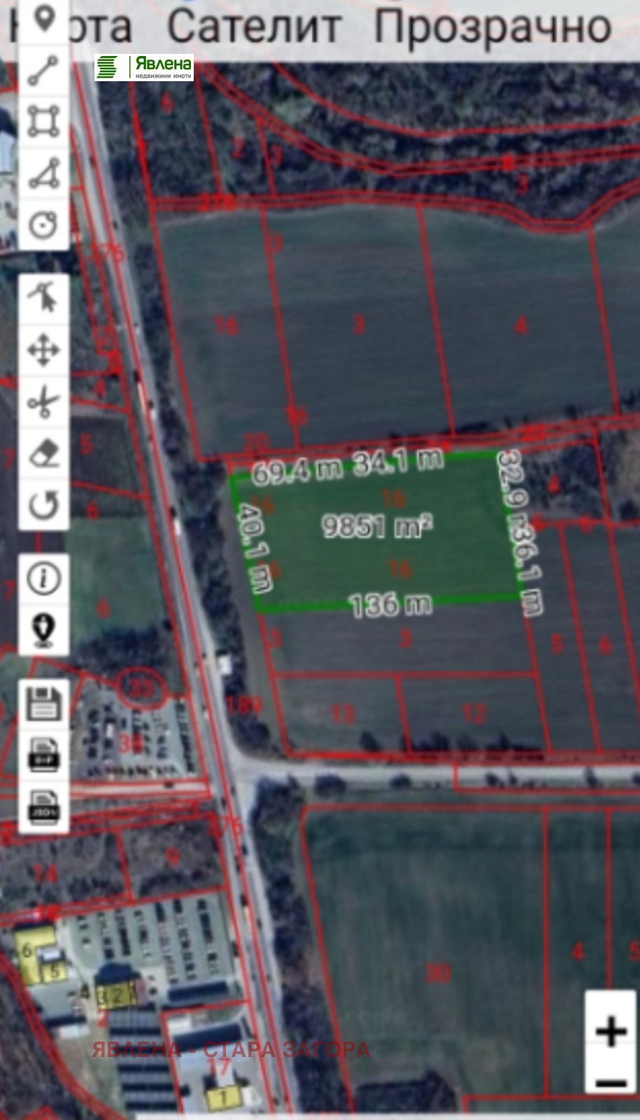 Продава ПАРЦЕЛ, гр. Стара Загора, Кольо Ганчев, снимка 2 - Парцели - 52467907