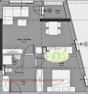 1 chambre Malinova dolina, Sofia 8