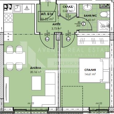 Продава  2-стаен град Пловдив , Остромила , 68 кв.м | 72319272 - изображение [2]