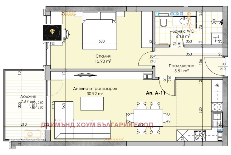 Продава 2-СТАЕН, гр. Пловдив, Кършияка, снимка 2 - Aпартаменти - 48664842