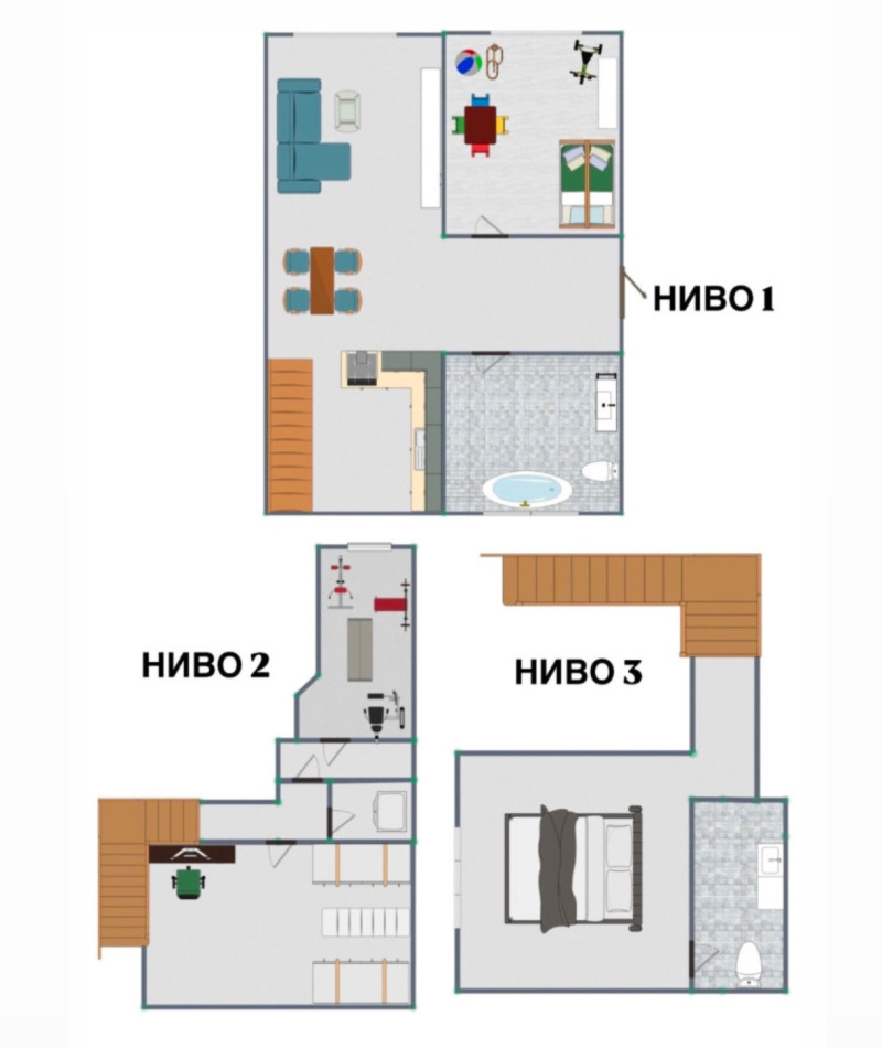 Продава МЕЗОНЕТ, гр. София, Център, снимка 16 - Aпартаменти - 48679265