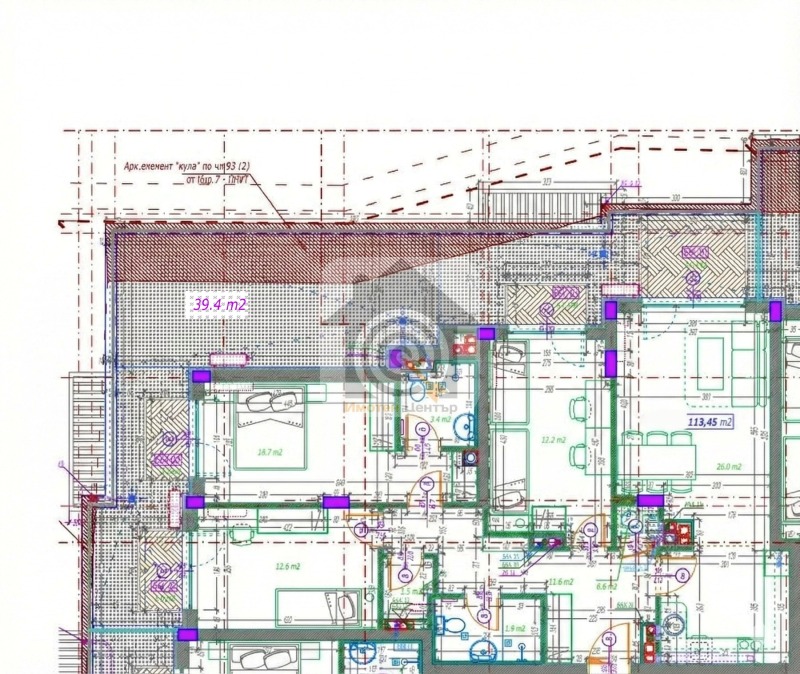 Продава МНОГОСТАЕН в град София, Малинова долина - 139 кв.м / 370 000 € » 723 657.10 лв., ИМОТЕН ЦЕНТЪР БЪЛГАРИЯ 2021