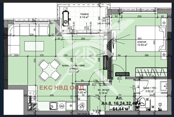 Zu verkaufen  1 Schlafzimmer Plowdiw , Kjutschuk Parisch , 75 qm | 37309863