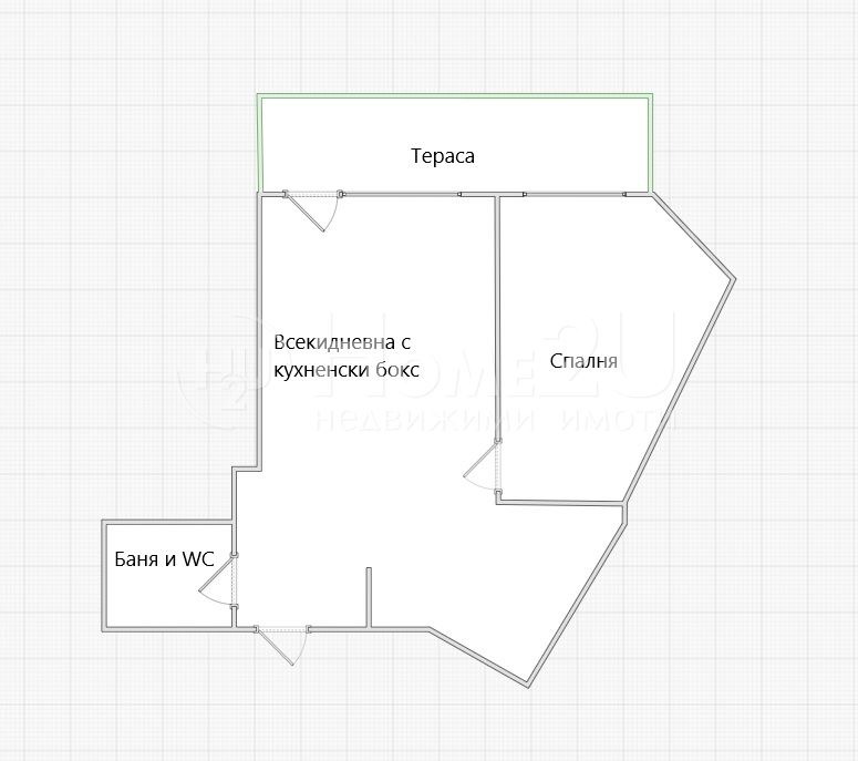 Myytävänä  1 makuuhuone Varna , k.k. Zlatni pjasatsi , 74 neliömetriä | 23754014 - kuva [11]