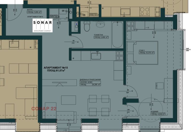 Продава 2-СТАЕН, гр. София, Кръстова вада