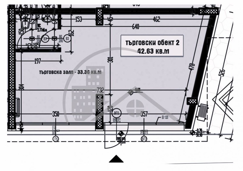 Продава  Магазин град Варна , Аспарухово , 48 кв.м | 72577975 - изображение [2]