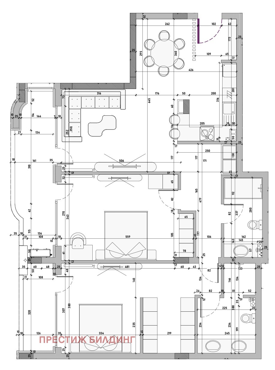 Продава 3-СТАЕН, гр. София, Малинова долина, снимка 5 - Апартаменти - 53164822