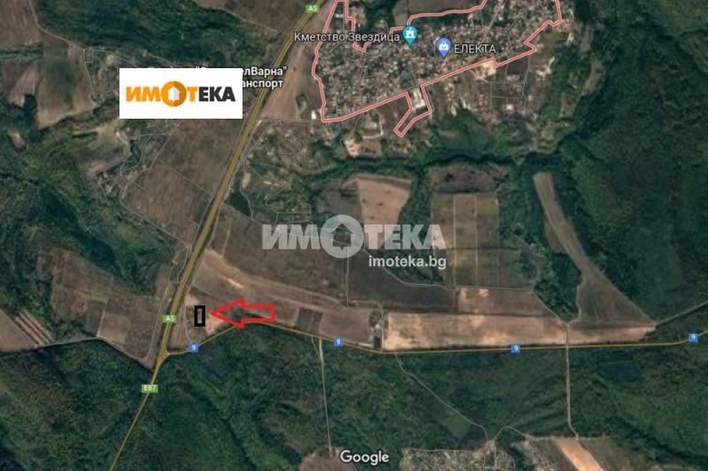 Продава ПАРЦЕЛ в град Варна, с. Звездица - 6650 кв.м / 79 000 € » 154 510.57 лв., ИМОТЕКА