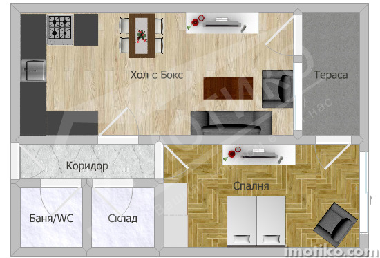 Продава  2-стаен град София , Витоша , 72 кв.м | 97947579