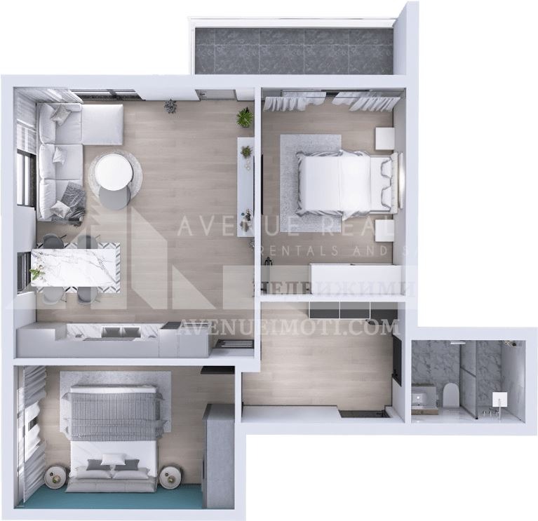 Zu verkaufen  2 Schlafzimmer Plowdiw , Juschen , 100 qm | 76285231 - Bild [2]