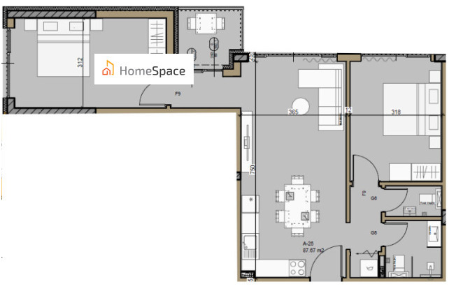 Na prodej  2 ložnice Sofia , Malinova dolina , 95 m2 | 27301539 - obraz [2]