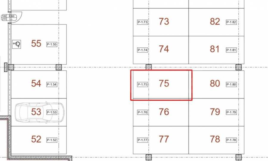 Продава ГАРАЖ, ПАРКОМЯСТО, гр. Бургас, Славейков, снимка 4 - Гаражи и паркоместа - 55688799