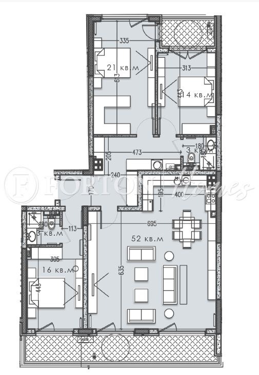 Продава 4-СТАЕН, гр. София, Кръстова вада, снимка 6 - Апартаменти - 53028567