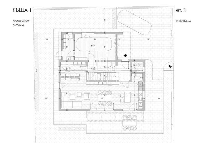 Продава КЪЩА, с. Оризари, област Пловдив, снимка 5 - Къщи - 47886360