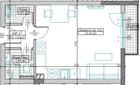 Продава  1-стаен град Шумен , Боян Българанов 1 , 41 кв.м | 66449034 - изображение [5]