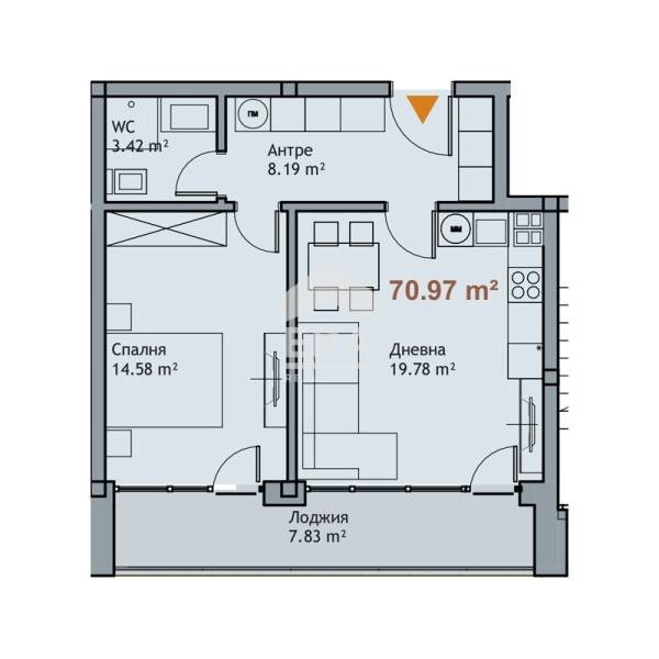 Продава 2-СТАЕН, гр. Варна, к.к. Чайка, снимка 4 - Апартаменти - 55401558