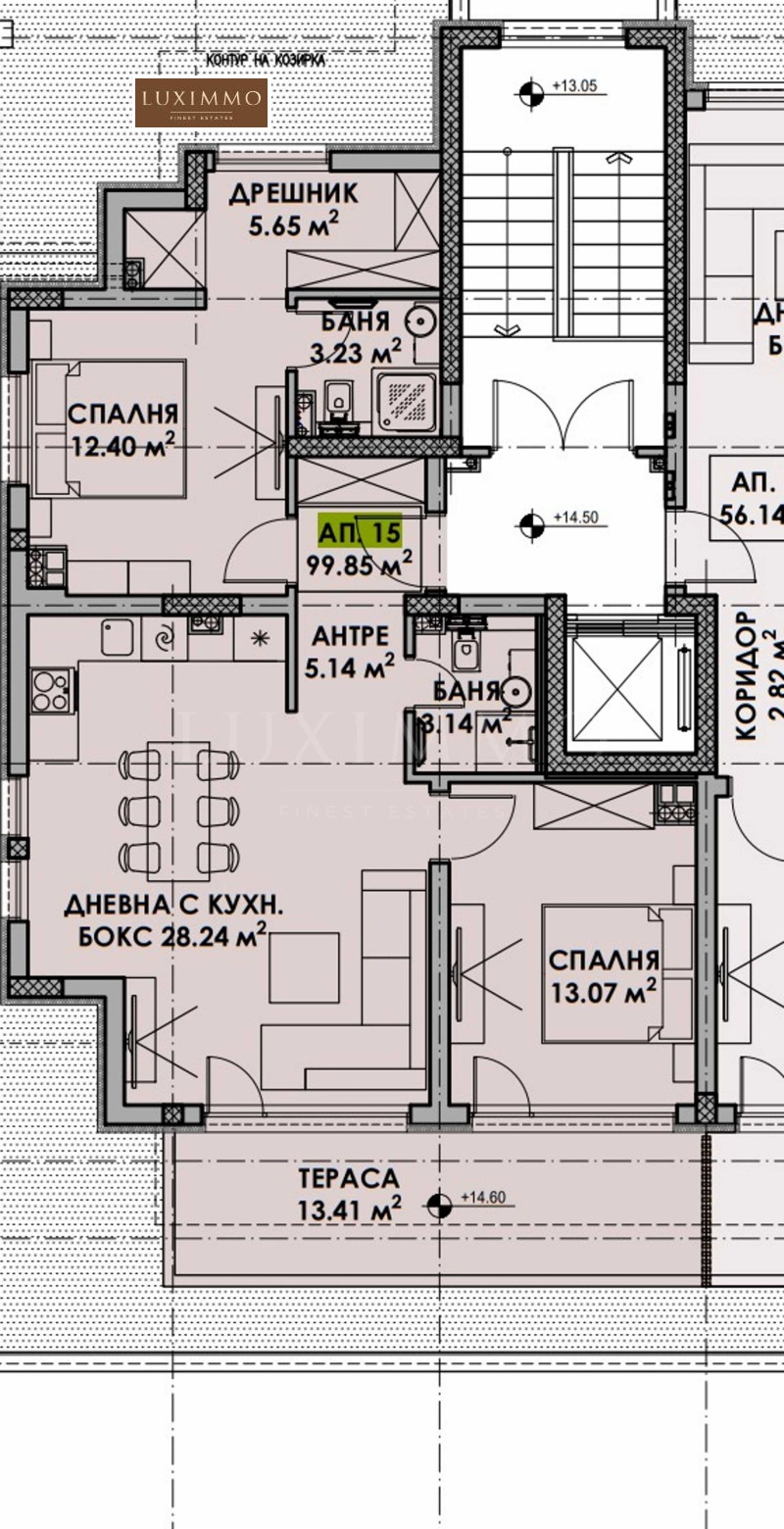 Продава 3-СТАЕН, гр. София, Малинова долина, снимка 3 - Aпартаменти - 48619182