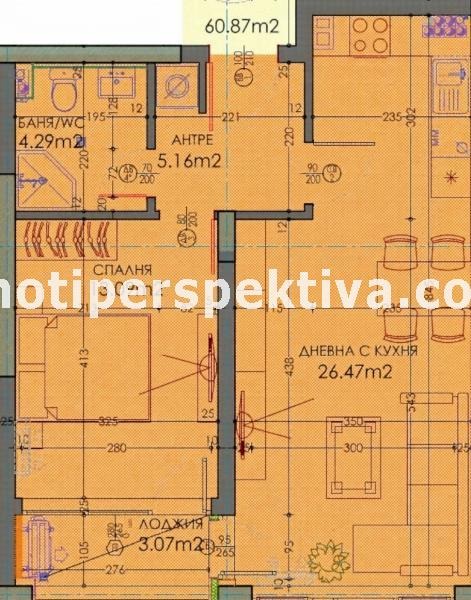 Продава 2-СТАЕН, гр. Пловдив, Тракия, снимка 7 - Апартаменти - 56471762