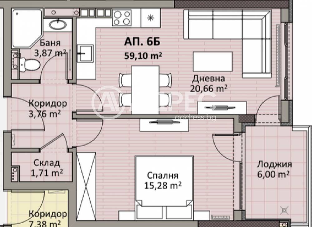 Продава 2-СТАЕН, гр. София, Надежда 2, снимка 4 - Апартаменти - 54778414