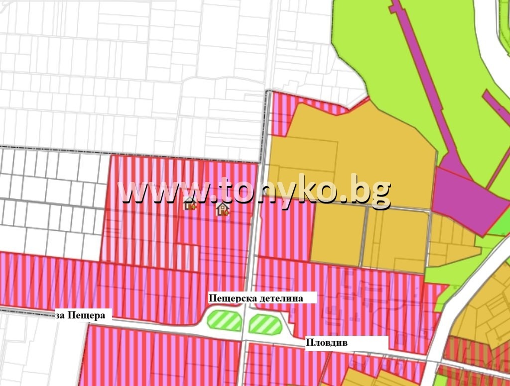 Продава ПАРЦЕЛ, гр. Пловдив, Прослав, снимка 2 - Парцели - 55324166