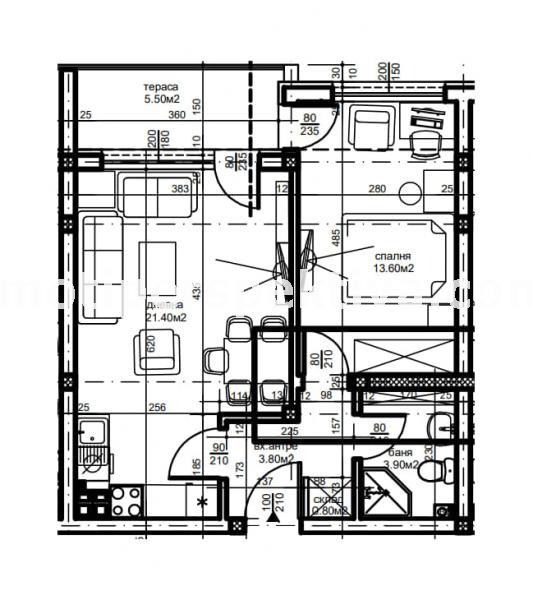 Продава 2-СТАЕН, гр. Пловдив, Кючук Париж, снимка 1 - Aпартаменти - 46849142