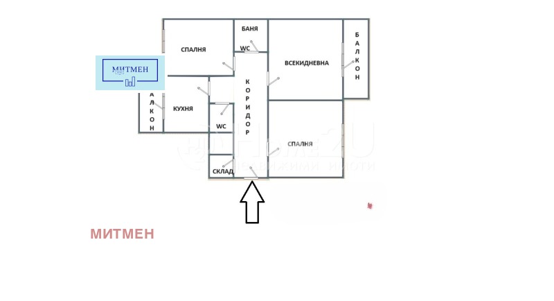 Продава 3-СТАЕН, гр. София, Надежда 1, снимка 5 - Aпартаменти - 48699129