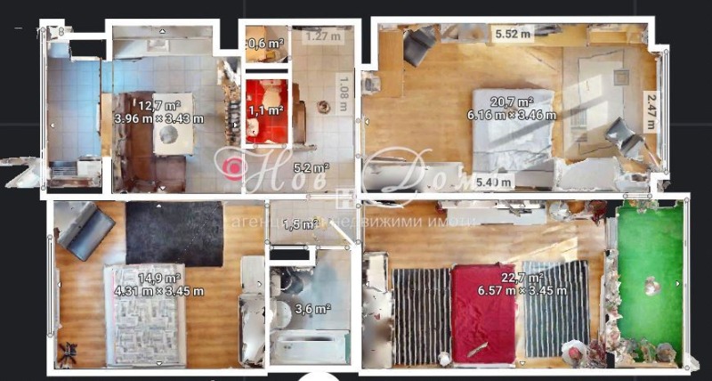 Продава 4-СТАЕН, гр. София, Младост 4, снимка 14 - Апартаменти - 52584310