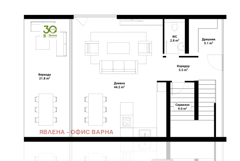Продава КЪЩА, гр. Варна, Галата, снимка 2 - Къщи - 52418595