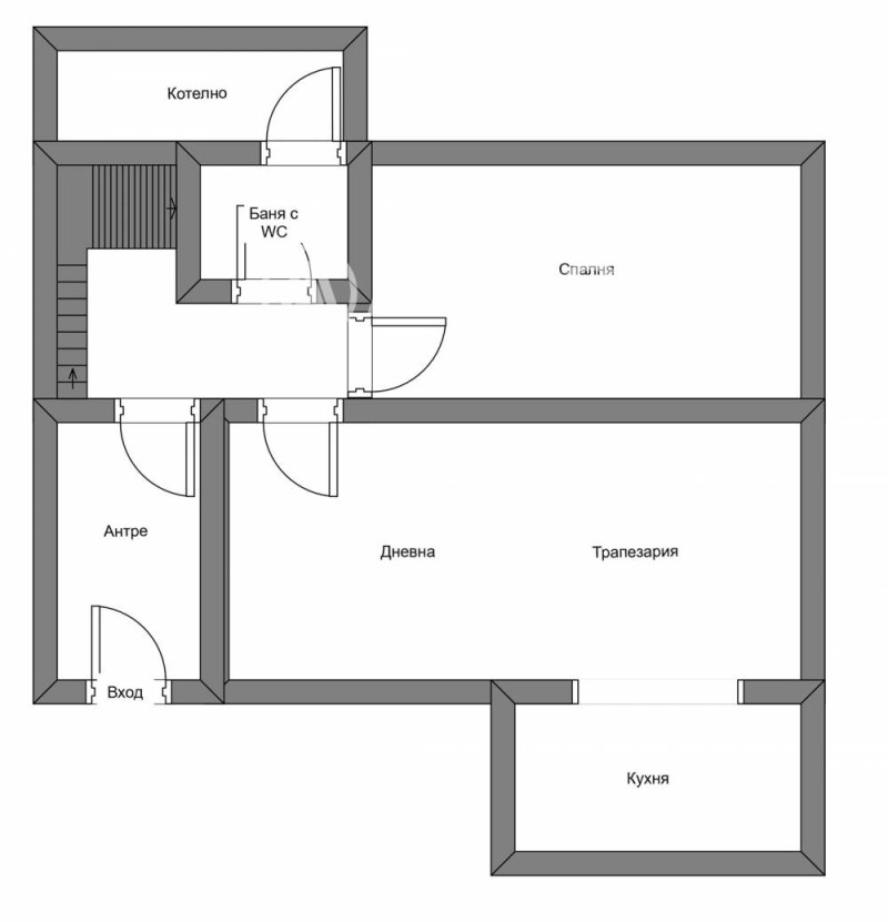 Продава КЪЩА, с. Бальовци, област София област, снимка 2 - Къщи - 52985487