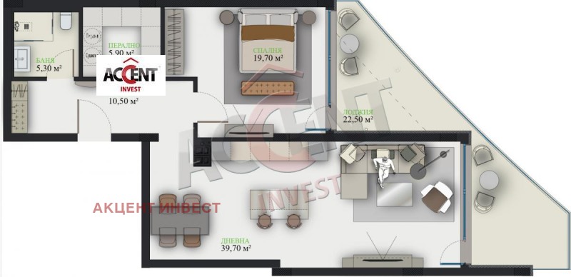 Продава 2-СТАЕН, гр. Варна, м-т Ален мак, снимка 7 - Aпартаменти - 46857994