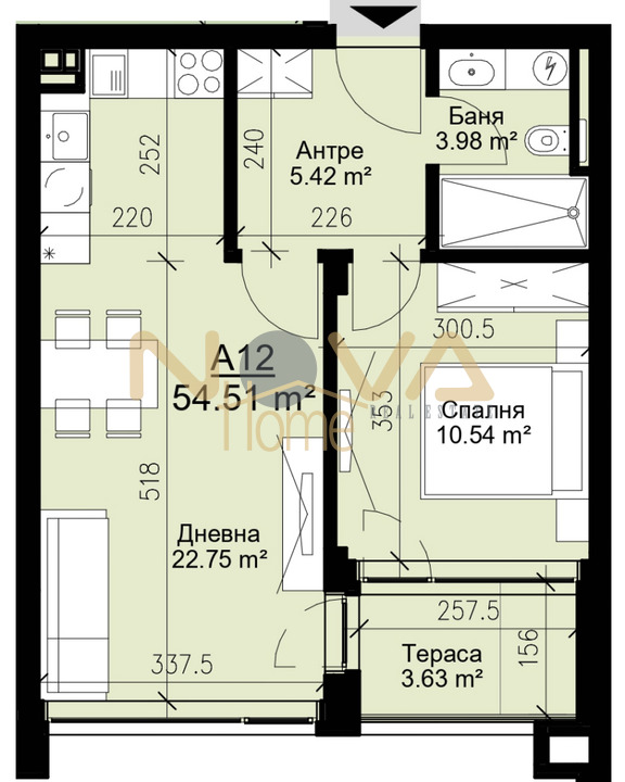 Продава 2-СТАЕН, гр. Варна, Бриз, снимка 4 - Aпартаменти - 47976352