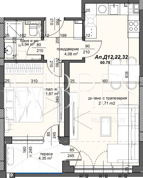 Продава 2-СТАЕН, гр. Пловдив, Тракия, снимка 2 - Апартаменти - 54330592