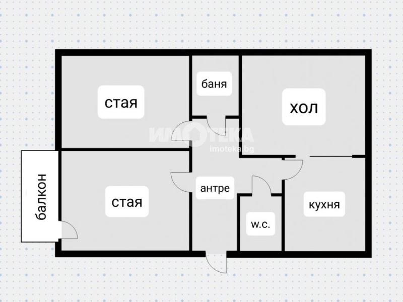 Продава 3-СТАЕН, гр. София, Център, снимка 3 - Aпартаменти - 47269155