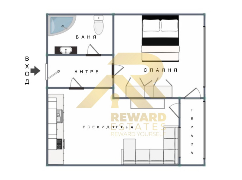Te koop  2 slaapkamers Sofia , Borovo , 94 m² | 58509268 - afbeelding [16]