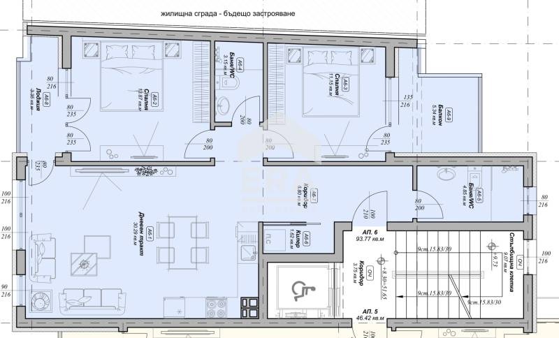 Продава  3-стаен град Варна , Зимно кино Тракия , 121 кв.м | 21725694 - изображение [3]