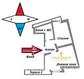 2-стаен град Варна, Център 2