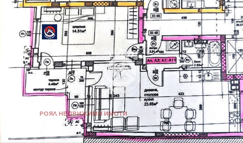 Satılık  1 yatak odası Plovdiv , Hristo Smirnenski , 75 metrekare | 69632049 - görüntü [2]