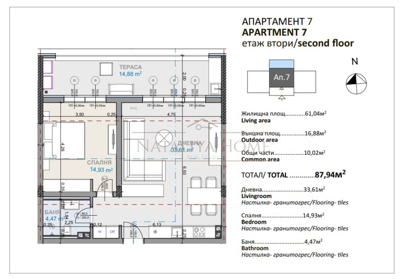 In vendita  1 camera da letto regione Burgas , Sozopol , 88 mq | 18471739 - Immagine [2]